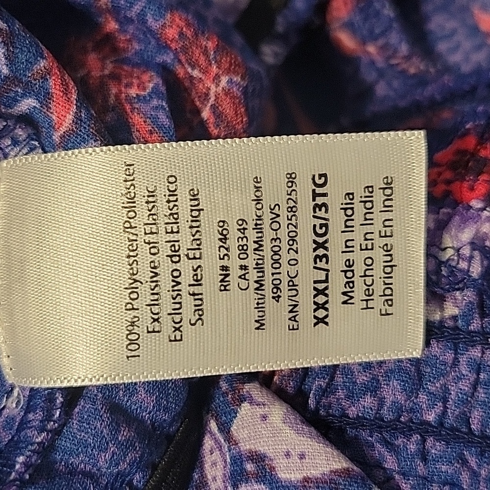 Colorful Floral Smocked Ruffle Flutter Sleeve Top - Picture 11 of 11